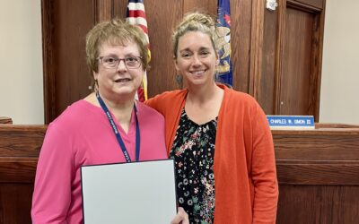CASA Volunteer Kathryn Nerychel Earns Statewide Recognition