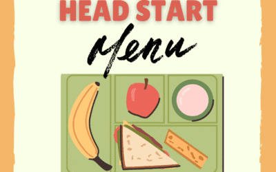 Head Start 2025-26 School Menu